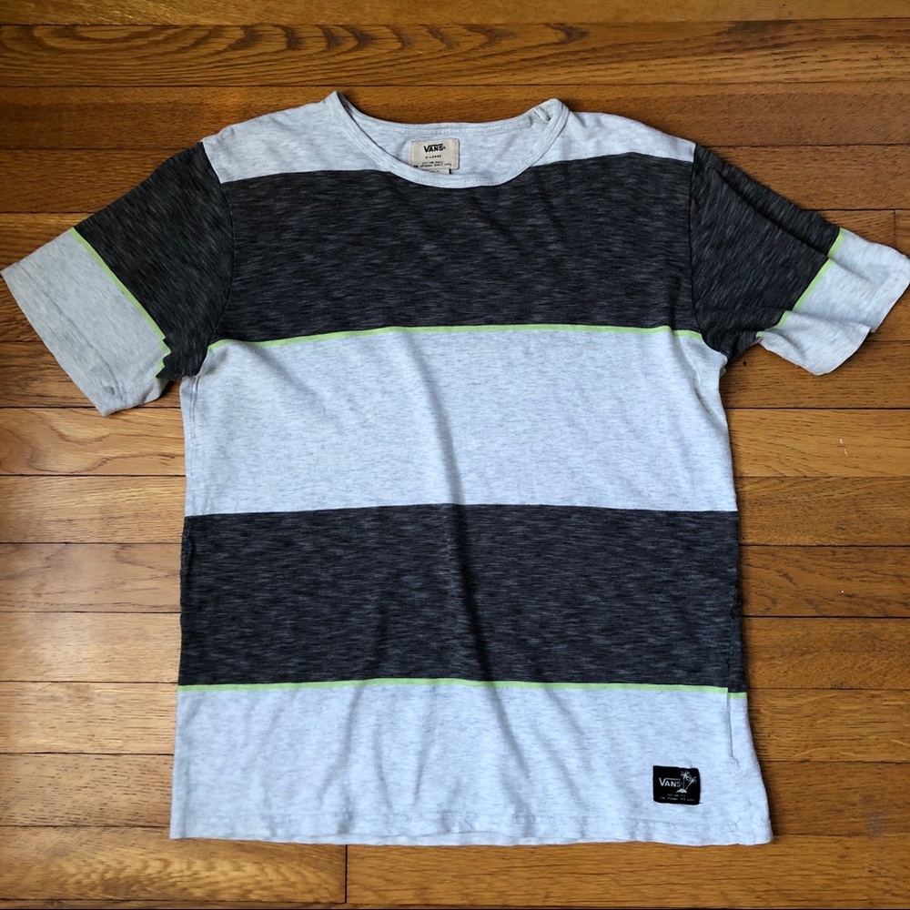 VANS Striped Short Sleeve Shirt